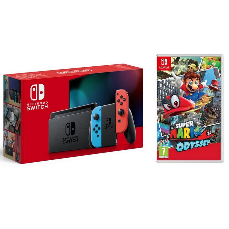 Ofertas de jogos nintendo switch-super mario odyssey-edição