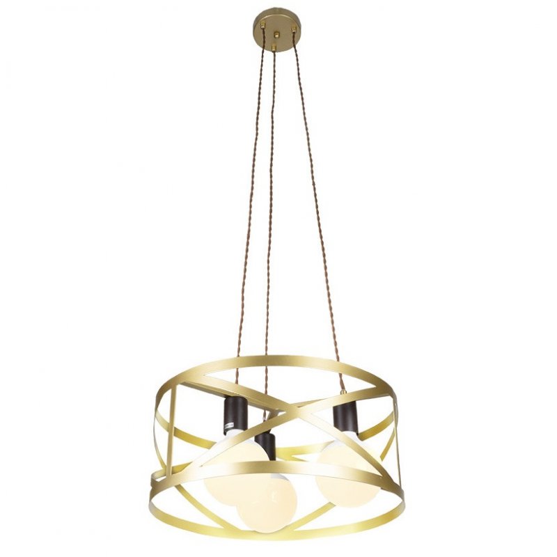 Fabrilamp Melli Lámpara Colgante E27 Dorado