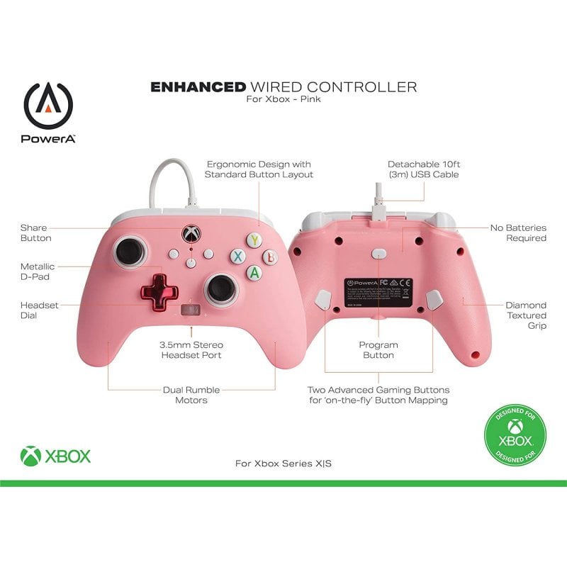 Controle Xbox Deep Pink Rosa - Xbox Series x/s, One e pc - Brasil Games -  Console PS5 - Jogos para PS4 - Jogos para Xbox One - Jogos par Nintendo  Switch - Cartões PSN - PC Gamer