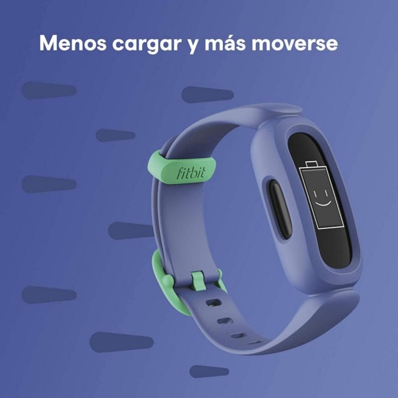 Bracelet d'activité Fitbit Ace Bluetooth PMOLED Bleu Vert