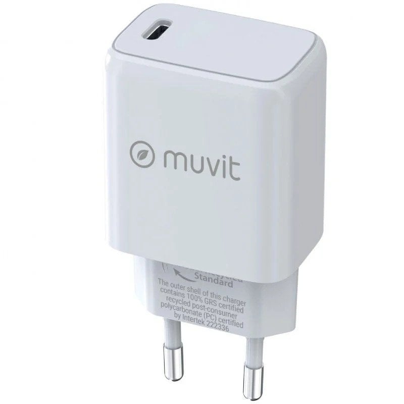 Muvit for Change Type-C PD-Ladegerät 30 W, Weiß