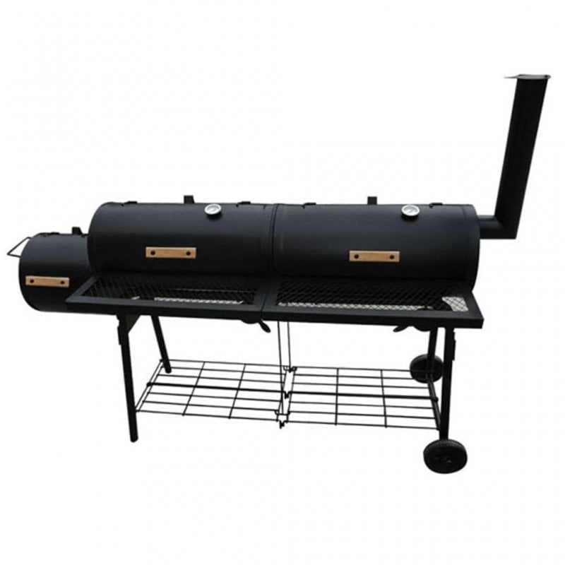 Image of Barbecue VidaXL Nevada con Smoker XL Nero