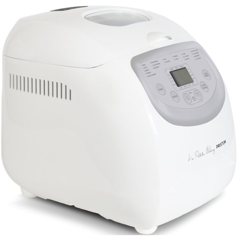 Machine à Pain PRIXTON La Petite Bakery avec 19 Programmes de Cuisson 3 degrés de dorage Capacité 1000 g Minuteur