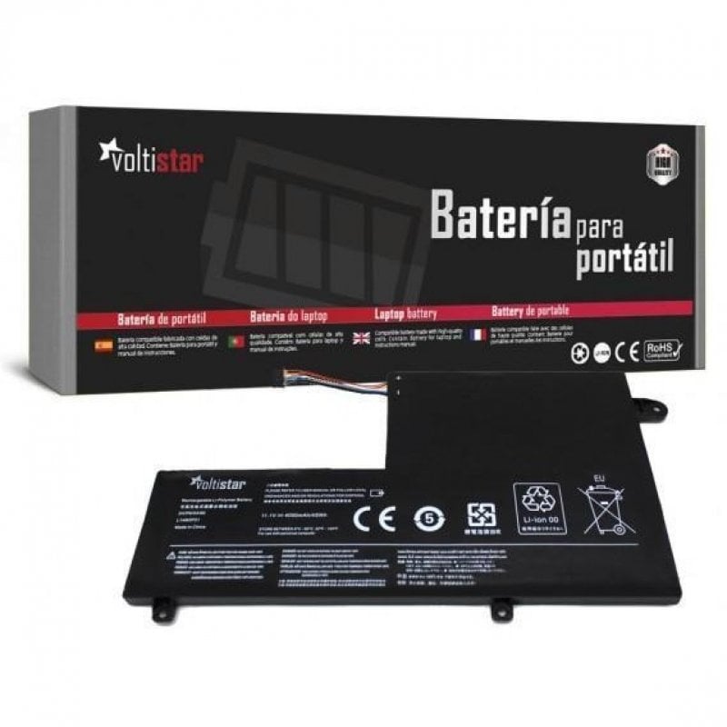 Voltistar Batería para Portátil Lenovo Yoga 500-14ISK 80R5 80RL L15C2PB1