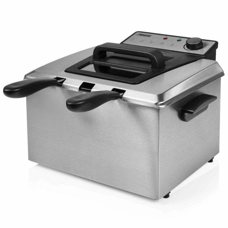 Friteuse Princess 185000 5L 3270W avec zone froide et 3 paniers