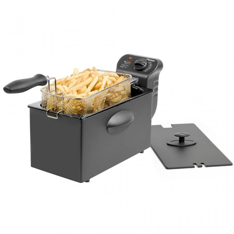 Friteuse À Huile BESTRON AF357B – 2000W, 3.5L, Technologie Zone Froide