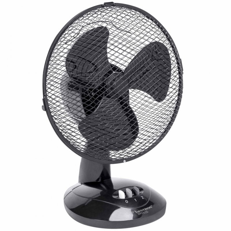 Image of Ventilatore da tavolo Bestron 30W Nero