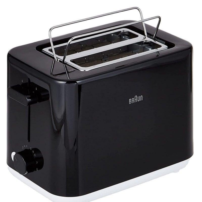 Braun Negro Tostadora Ht 1010 900W 2 Ranuras - Imagen 2