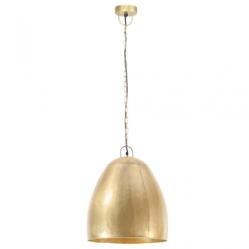 VidaXL Lampe suspendue industrielle Laiton - vue 2