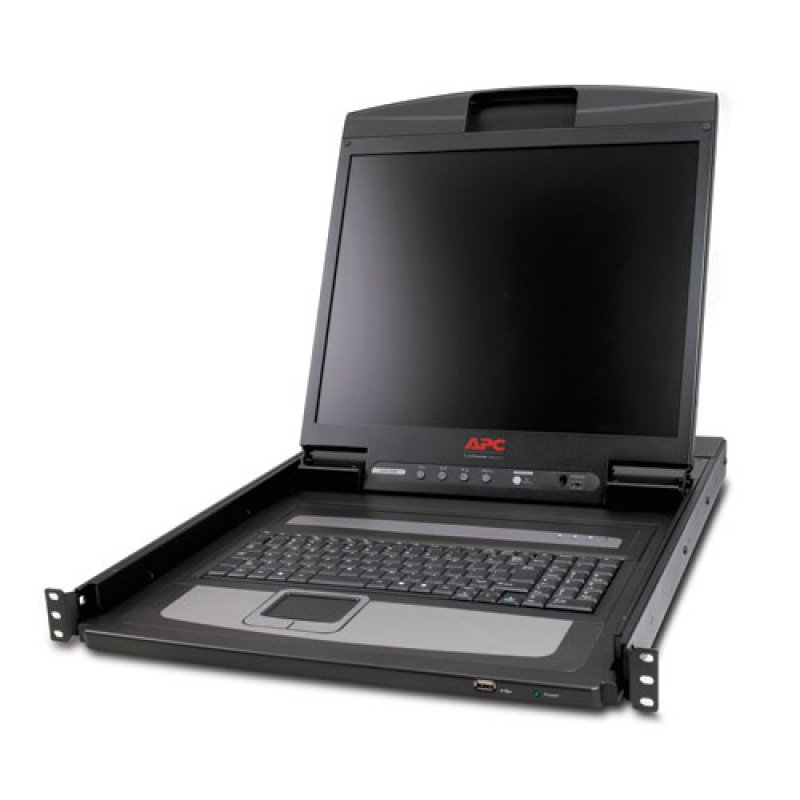 Schneider AP5719 Consola para Rack 19" Negro