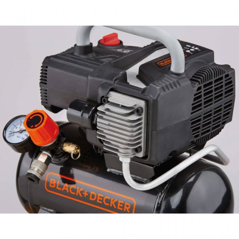 Black & Decker Compresor Horizontal 6L 1100W