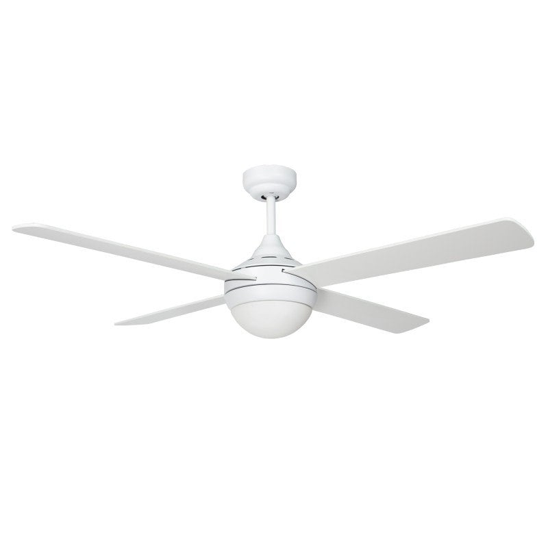 Image of Ventilatore da soffitto Sulion Baloo con pale reversibili 53W Bianco/Wengè