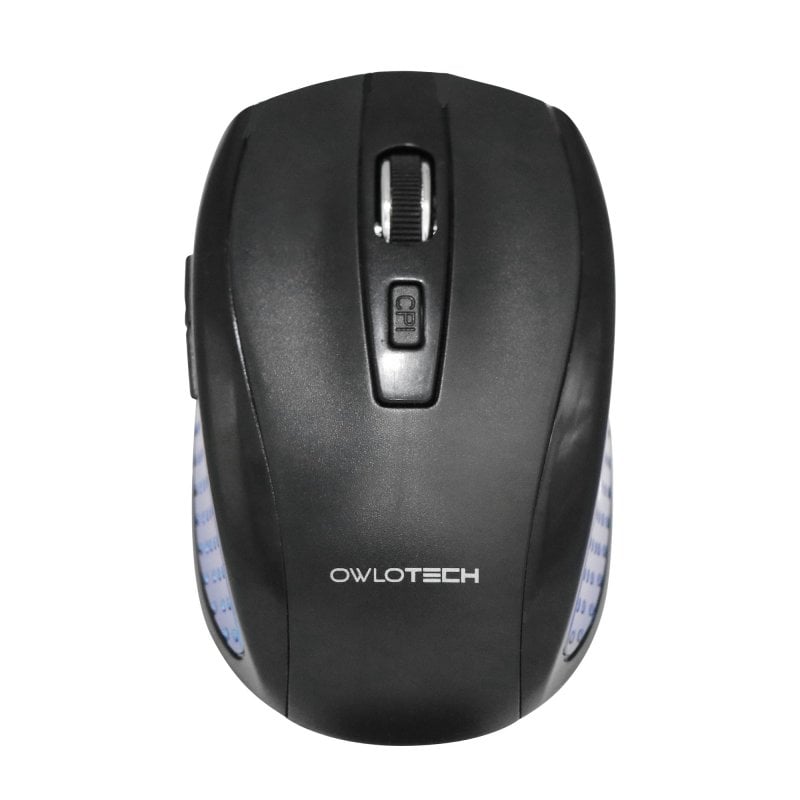 Souris sans fil Owlotech M60 1 600 DPI Noir