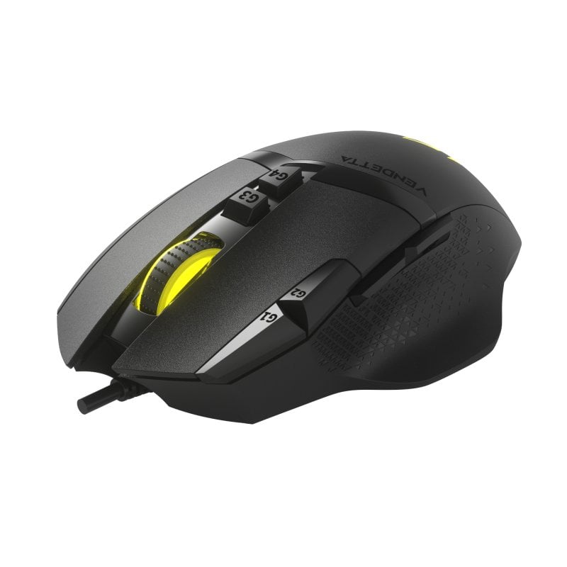 Forgeon Vendetta RGB Gaming-Maus 16000DPI Schwarz