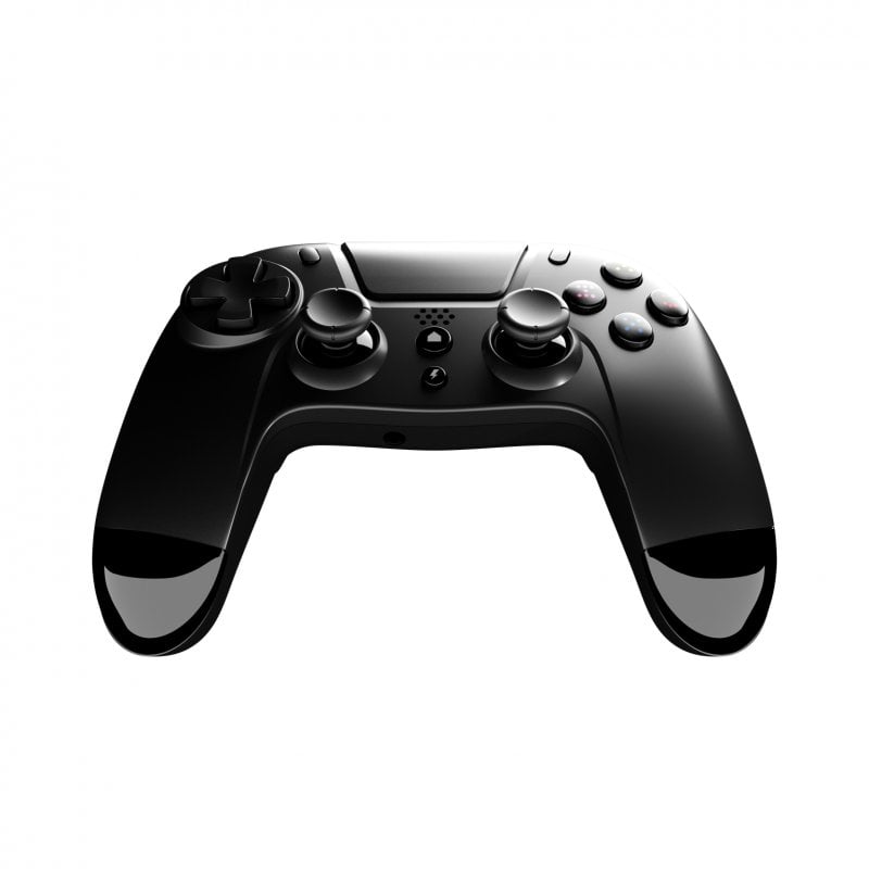 REACONDICIONADO Mando - Nacon, PS4, Asymmetric Mando - Wireless PS4,  Versión Española, Inalámbrico, Negro