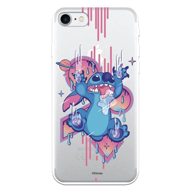 Official Disney Stitch Graffiti iPhone 14 Plus Case - Lilo & Stitch