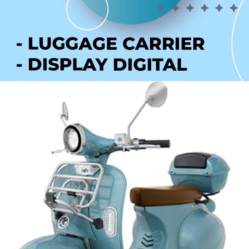 Sunra Ronic Sunra Ronic Scooter Eléctrica Matriculable 3000W/20AH Azul ...