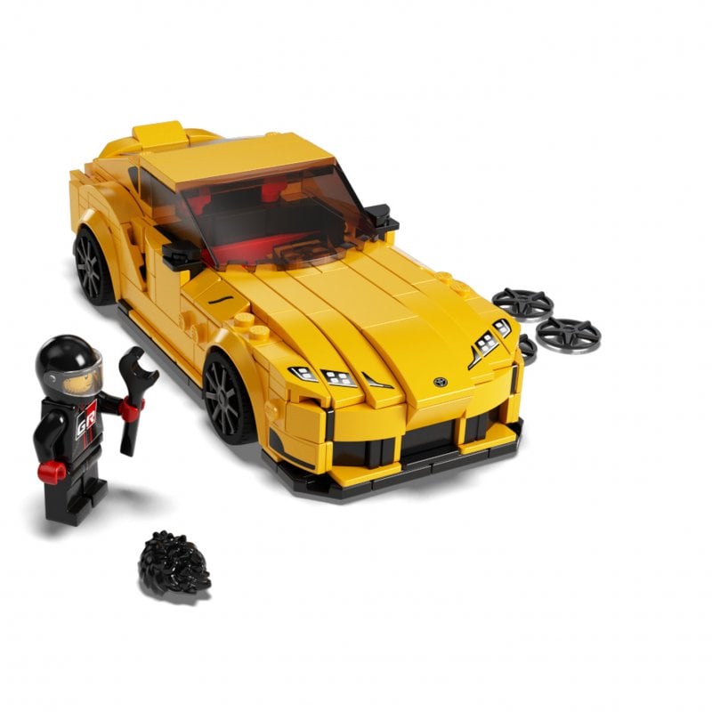 LEGO Speed Champions Toyota GR Supra 76901 - Juego de construcción de coche  deportivo coleccionable con minifigura de conductor de carreras