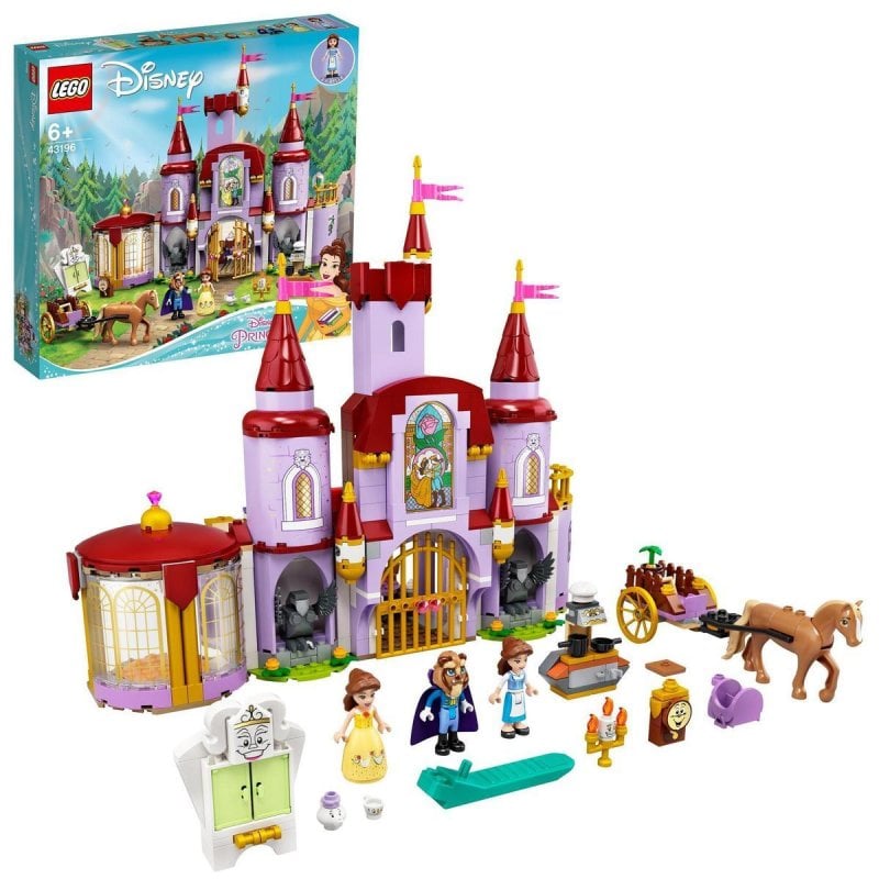 Kit de construcción LEGO® ? Disney 43196 Castillo de Bella y Bestia (505 piezas) Kit de construcción LEGO® ? Disney 43196 Castillo de Bella y Bestia (505 piezas)
