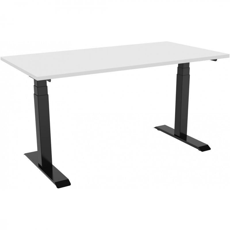 Celexon Professional eAdjust-58123 Escritorio Eléctrico Regulable 150x75cm Blanco/Negro