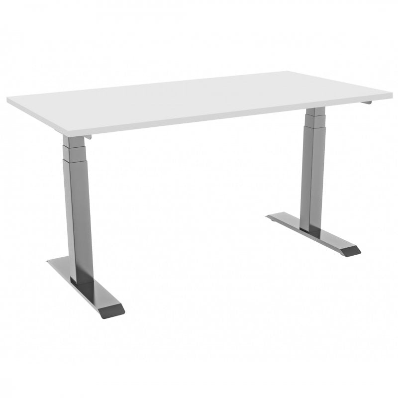 Celexon ProFfesional eAdjust-58123 Escritorio Eléctrico Regulable 175x75cm Blanco/Gris