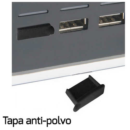 Unotec Tapa Anti Polvo para puerto USB x4 Unotec Tapa Anti Polvo para puerto USB x4