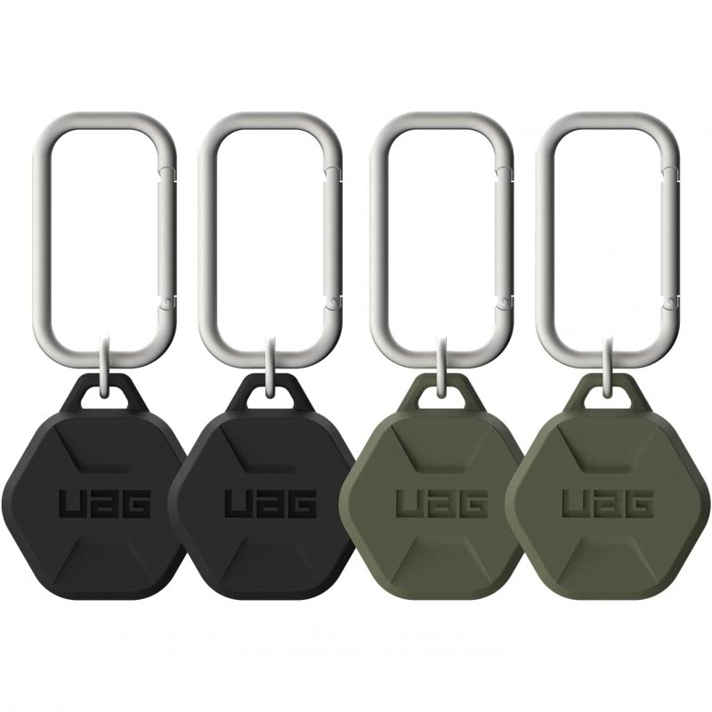 UAG Apple AirTags Scout Pack de 4 Negro/Verde