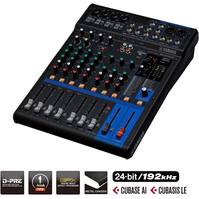 Yamaha MG10XUF Console de mixage 10 canaux