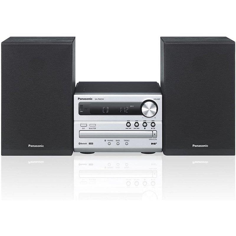 Microchaîne Panasonic SC-PM254EG-S 20W RMS Bluetooth CD DAB+ Argent