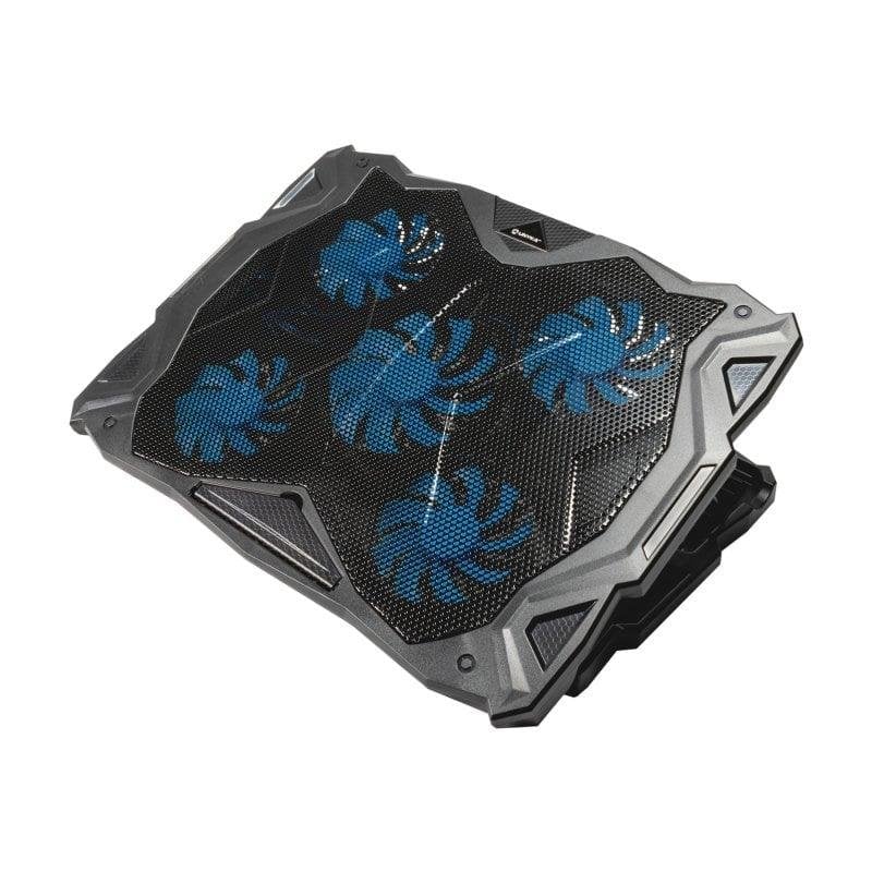 Base refrigeradora para portátil UNYKAch CANDY C500 5 ventiladores LED hasta 19"
