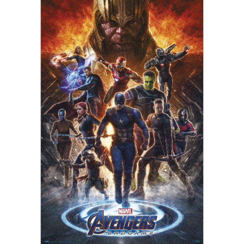 Erik Maxi Póster Marvel Vengadores Endgame 2 91.5x61cm