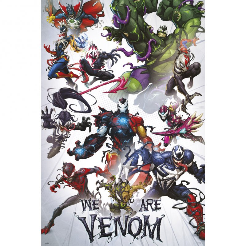 Erik Maxi Póster Marvel We Are Venom 91.5x61cm