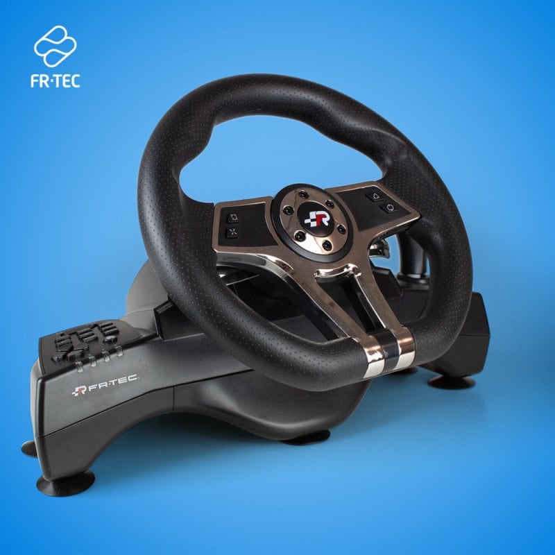 volante de carreras con pedales shifter y vibración nintendo/ Ps4