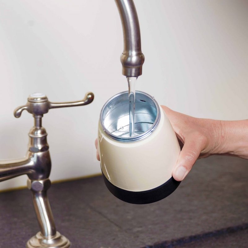 Bestron AES500RE Cafetera Eléctrica 6 Tazas 480W Blanco Roto |  PcComponentes.com