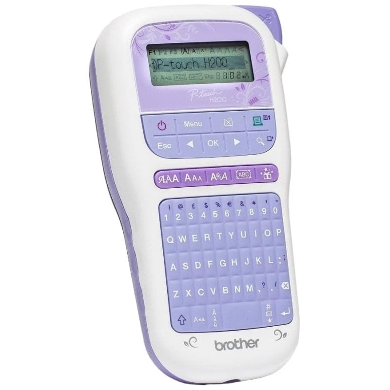 Image of Etichettatrice portatile elettronica Brother PT-H200 Lavanda/Bianco