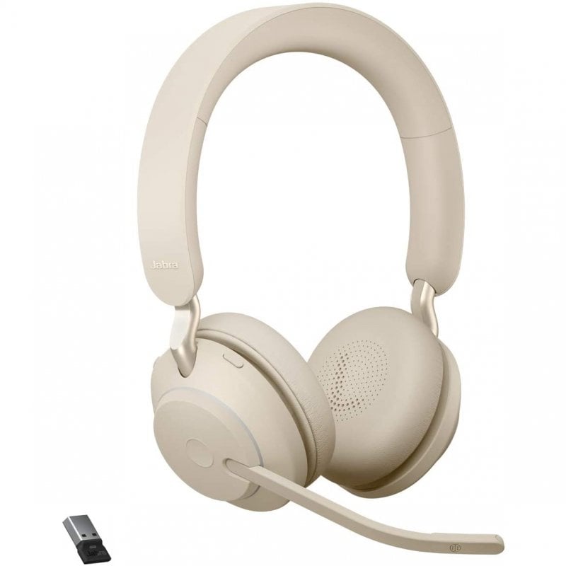 Image of Jabra 26599-989-998 cuffia e auricolare Wireless A Padiglione Ufficio USB tipo A Bluetooth Beige