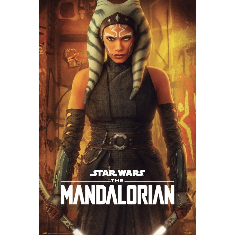Image of Maxi poster Erik Star Wars The Mandalorian Ashoka Tano 91,5x61 cm cod079