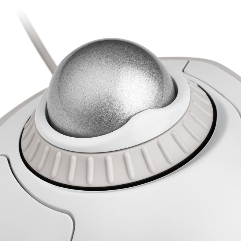 Kensington Trackball Orbit com Anel de Scroll Branco