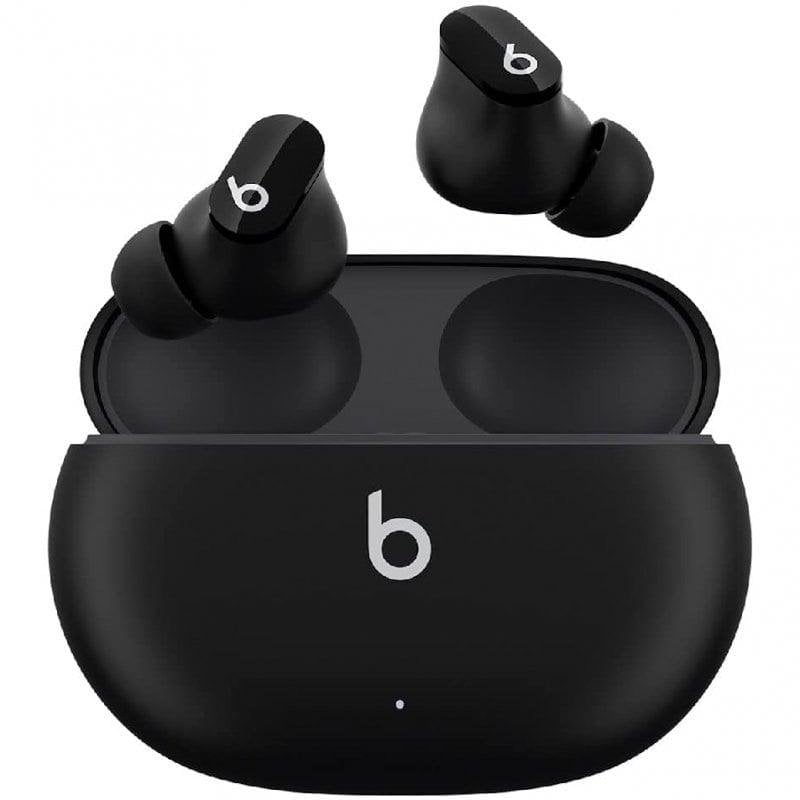 Auriculares Beats Studio Buds inalámbricos Bluetooth con cancelación de ruido y micrófono, negros