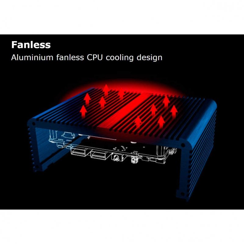 Akasa Newton WS - Custodia Per Intel NUC11 Mini PC - Foto 3