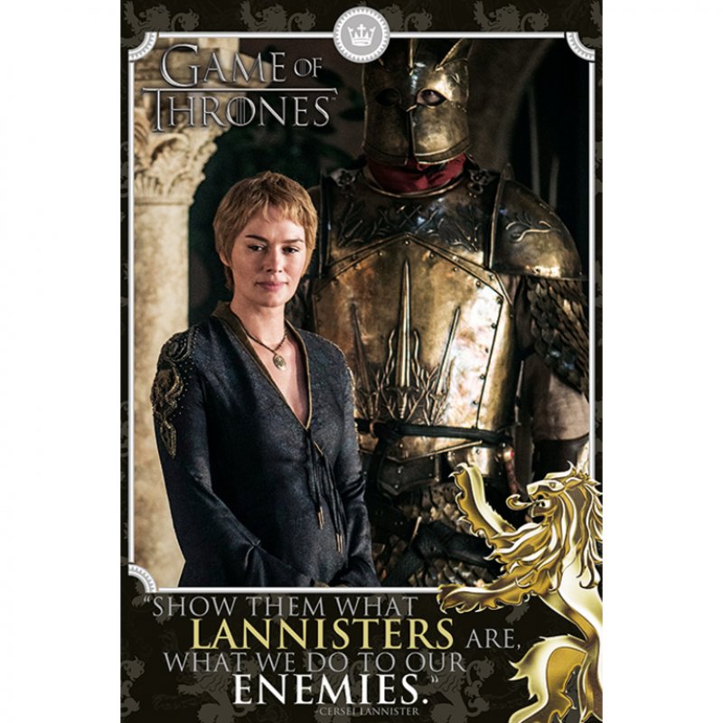 Pyramid Maxi Póster Juego de Tronos Cersei Lannister 91.5x61cm