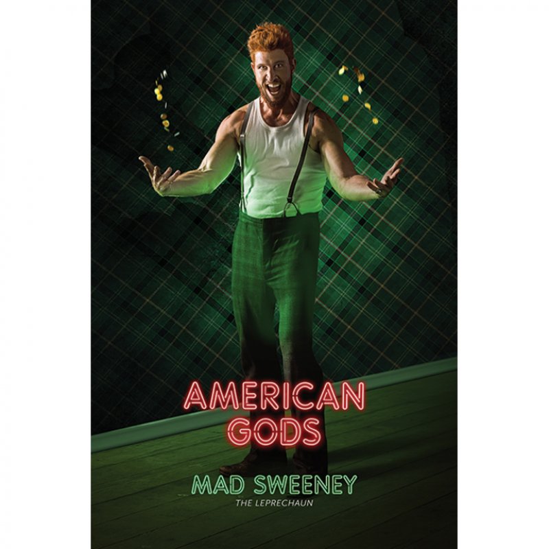 Pyramid Maxi Póster American Gods Mad Sweeney 91.5x61cm