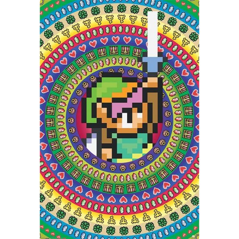 Poster Encadré Kpop Demon Hunter – The Trio – 30x40 Cm – Déco Anime Dynamique Pour Chambre Ou Bureau