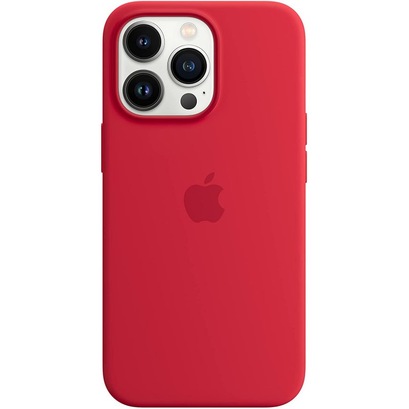 Apple MagSafe Funda Silicona Roja para iPhone 13 Pro