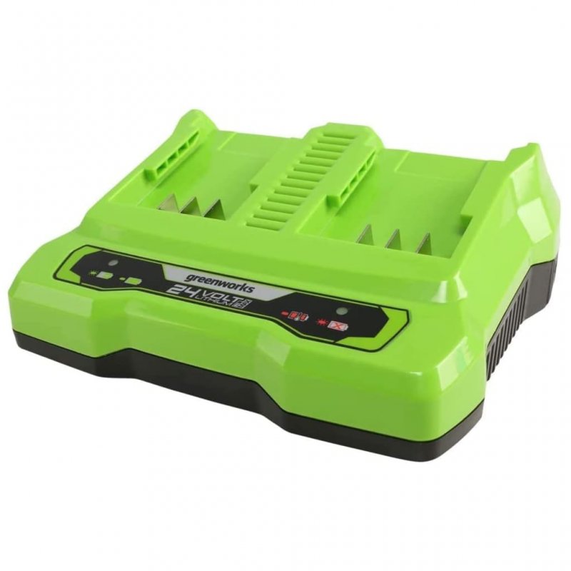 Agrafeuse Couronne Greenworks 24V Avec Batterie 2Ah Et Chargeur | Sans Fil, Léger, Pour Ameublement Et Bois