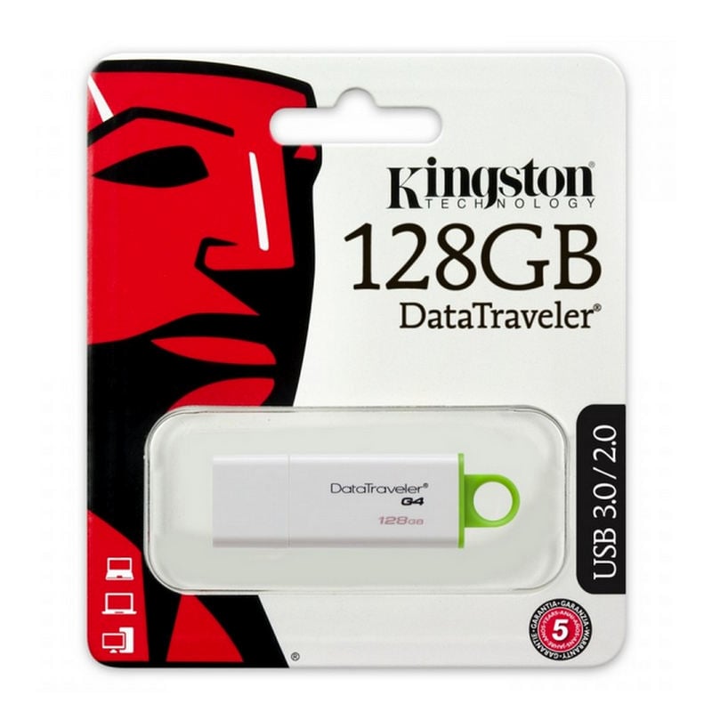 Kingston DataTraveler G4 128GB USB 3.0 | PcComponentes.com
