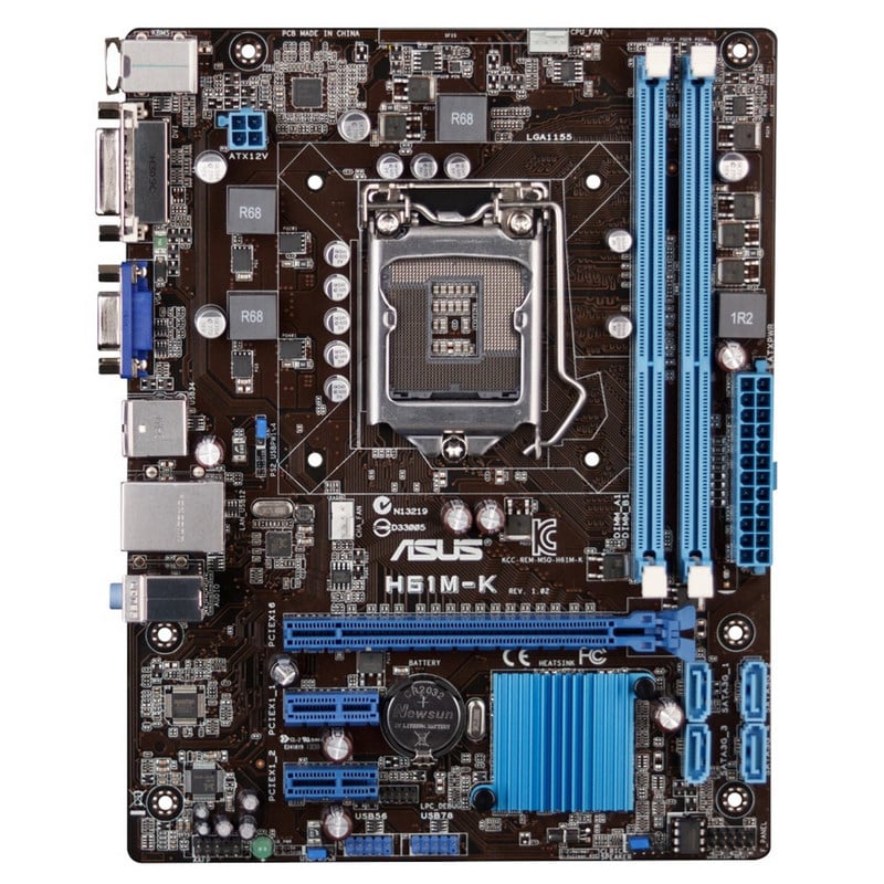 Asus H61M-K |PcComponentes | PcComponentes.com