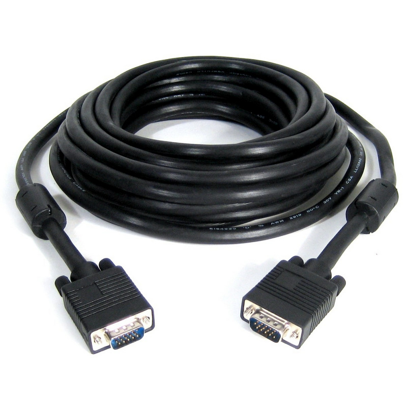 Cable VGA SVGA HPDB Macho Macho de 5m Negro