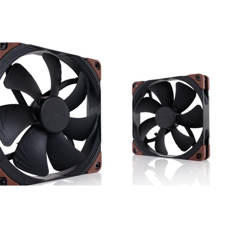 3x 140mm Noctua NF-A14 Industrial PPC-3000 PWM Lüfter (Gebraucht) in