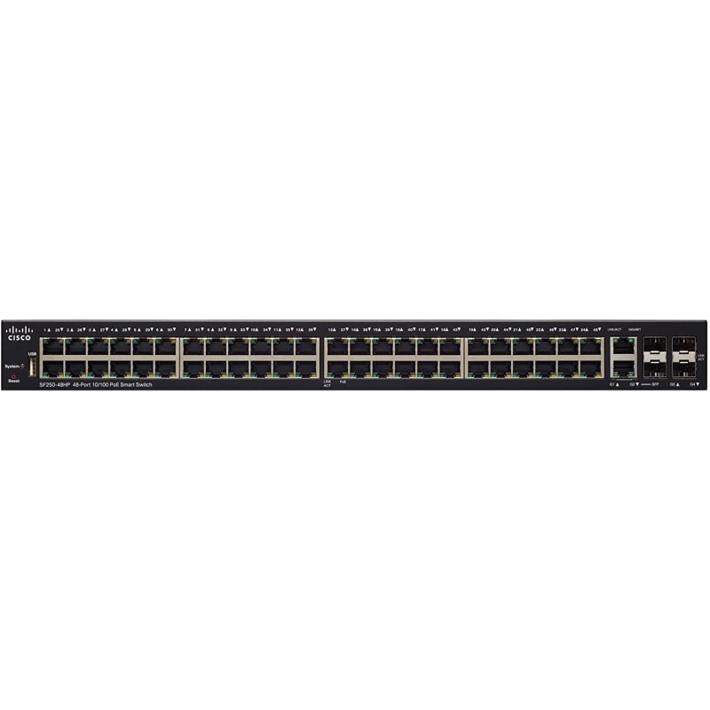 Cisco SF250-48HP Commutateur 48 ports 10/100 PoE